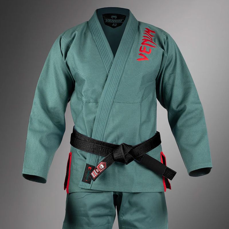 GI für brasilianisches Jiu-Jitsu Venum Contender 3.0 Ocean Green 3