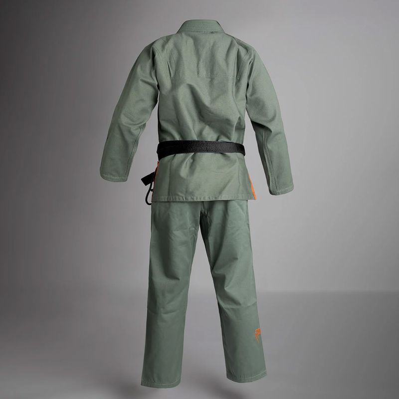 GI für brasilianisches Jiu-Jitsu Venum Contender Evo 2.0 tiefes Waldgrün 2