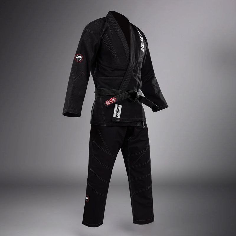 GI für brasilianisches Jiu-Jitsu Venum Elite 5.0 schwarz 3