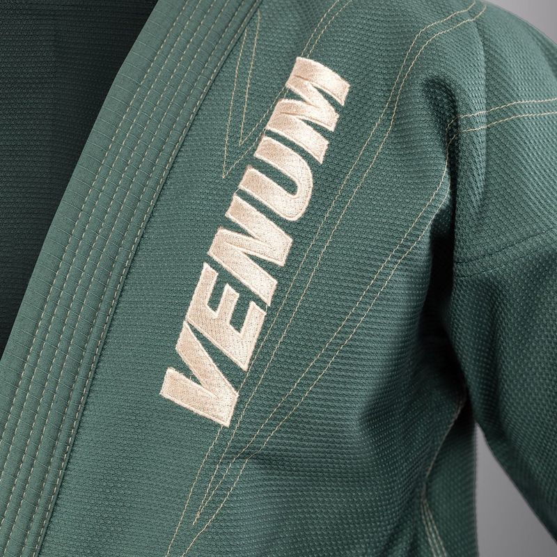 GI für brasilianisches Jiu-Jitsu Venum Elite 5.0 Waldgrün 7