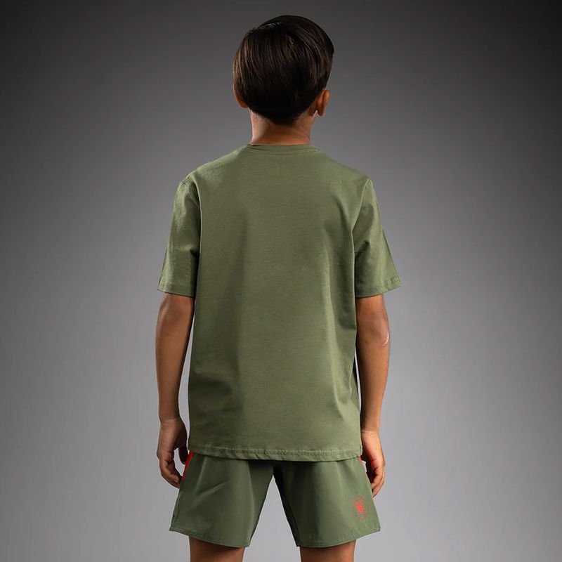 Kinder-Trainingsshirt Venum Contender Classic Jr Khaki 2