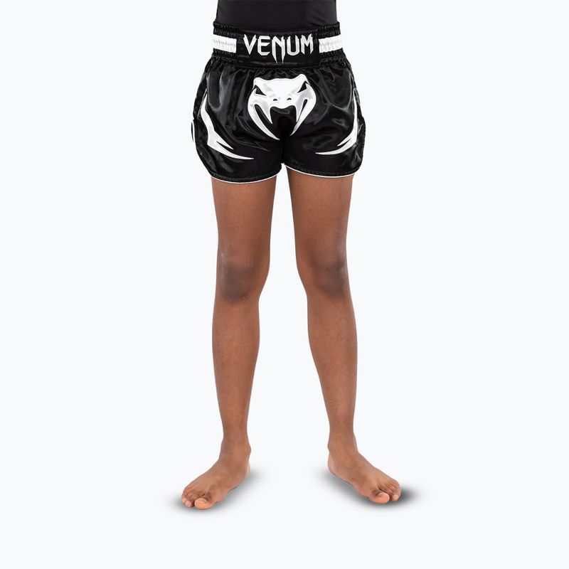 Venum Inferno Muay Thai Jr Kinder Trainingsshorts schwarz