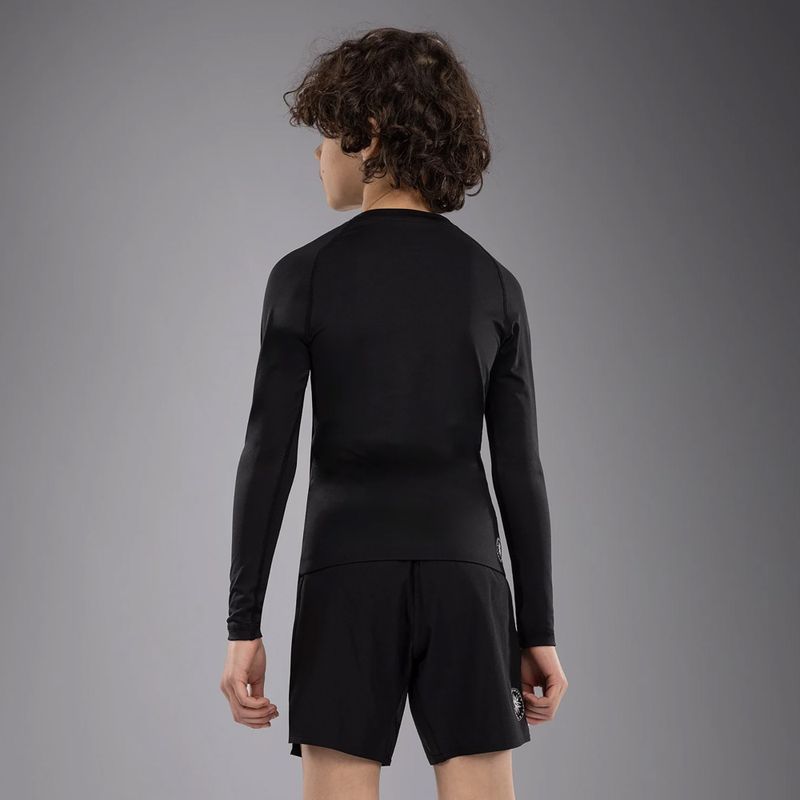Venum Contender Rashguards Jr Kinder Training Longsleeve schwarz 3