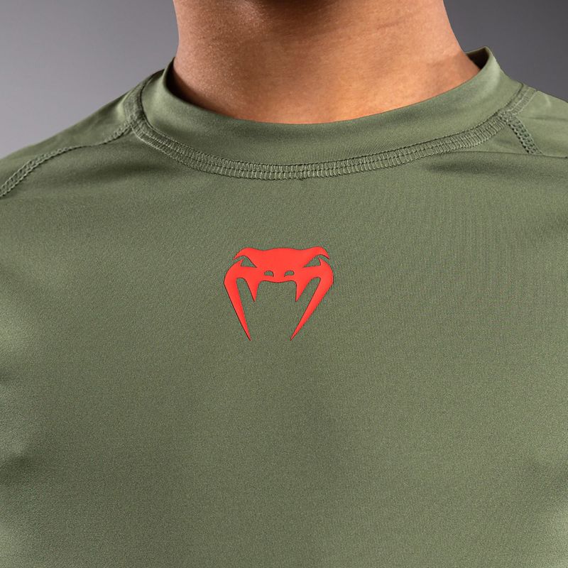 Langarm-Trainingsshirt für Kinder Venum Contender Rashguards Jr khaki 5
