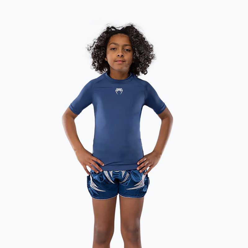 Venum Contender Rashguards Jr Kinder Trainingsshirt königsblau