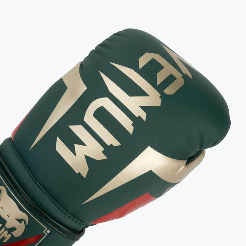 Venum Elite grün Boxhandschuhe 5