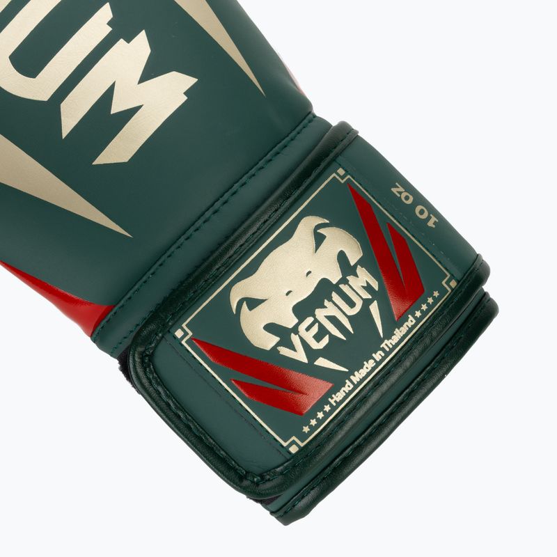 Venum Elite grün Boxhandschuhe 6