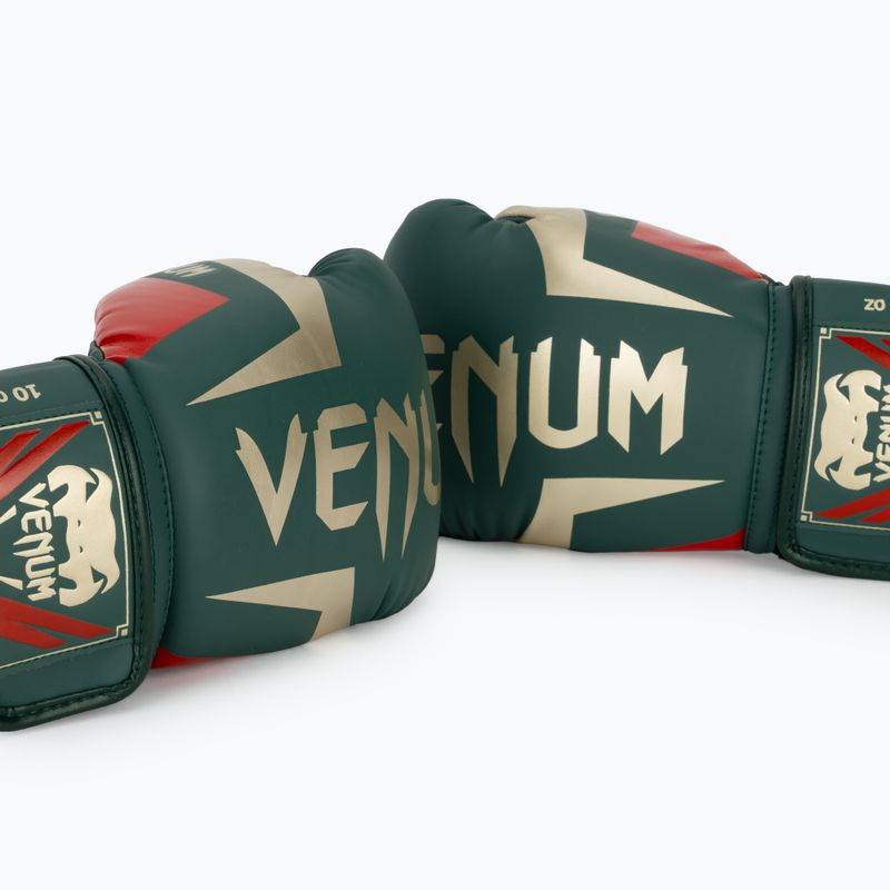 Venum Elite grün Boxhandschuhe 7