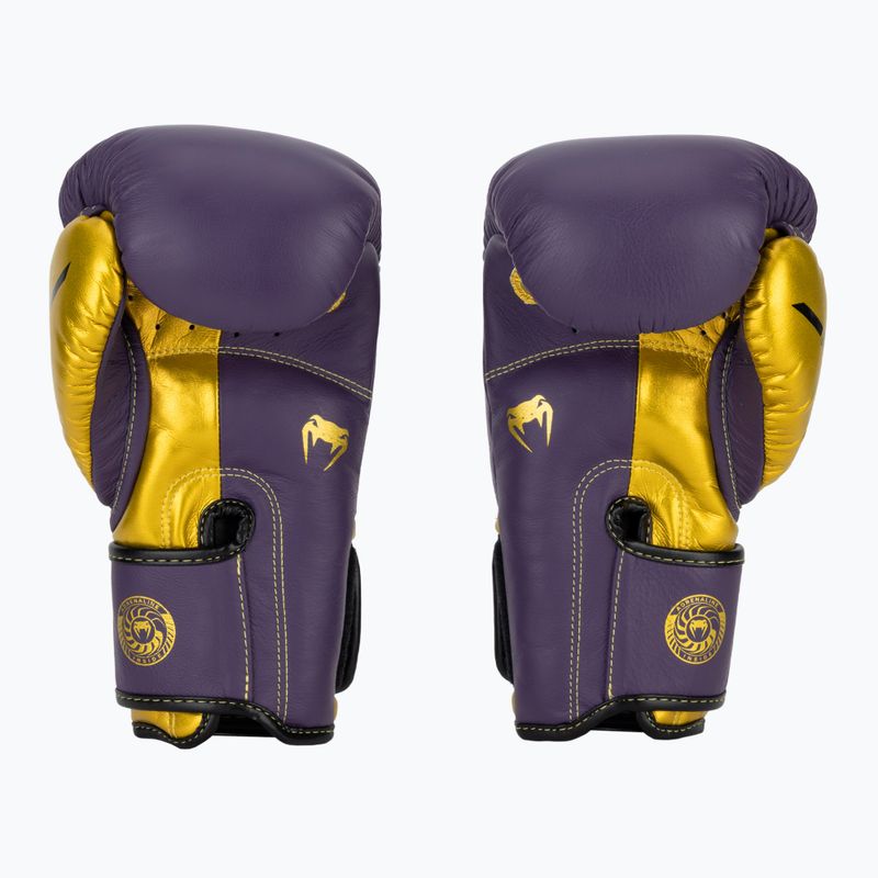 Venum Giant 3.0 dunkel lila/gold Boxhandschuhe 3