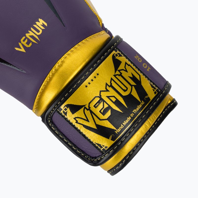 Venum Giant 3.0 dunkel lila/gold Boxhandschuhe 6