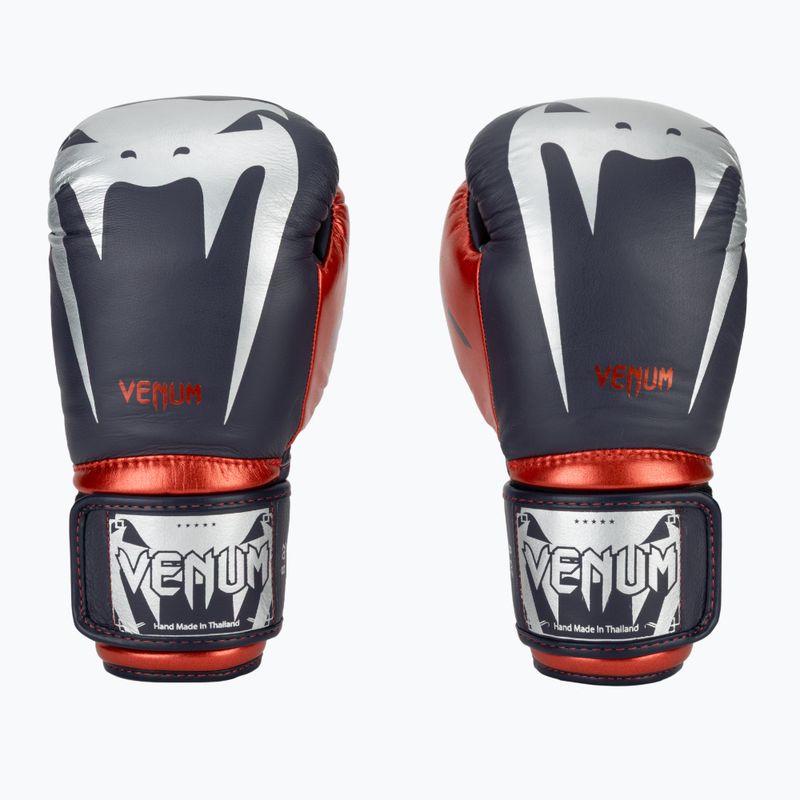 Venum Giant 3.0 Boxhandschuhe navy blau/rot 2