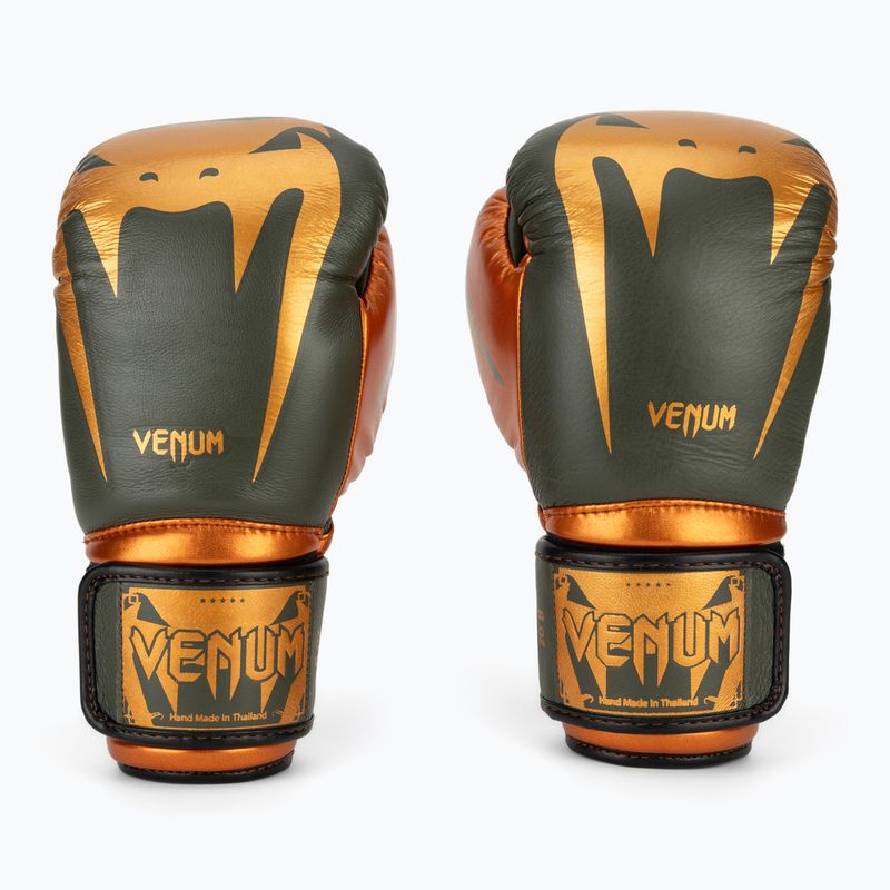 Venum Giant 3.0 khaki/bronze Boxhandschuhe 2