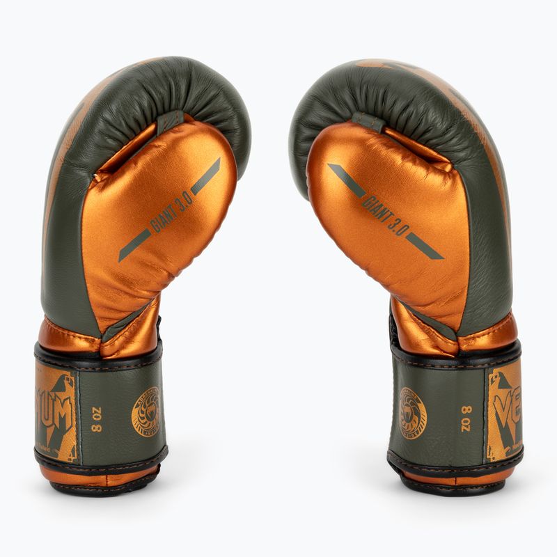 Venum Giant 3.0 khaki/bronze Boxhandschuhe 4