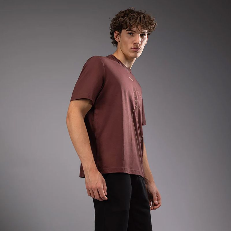 Herren Venum Giant Connect T-Shirt schokoladenbraun 4