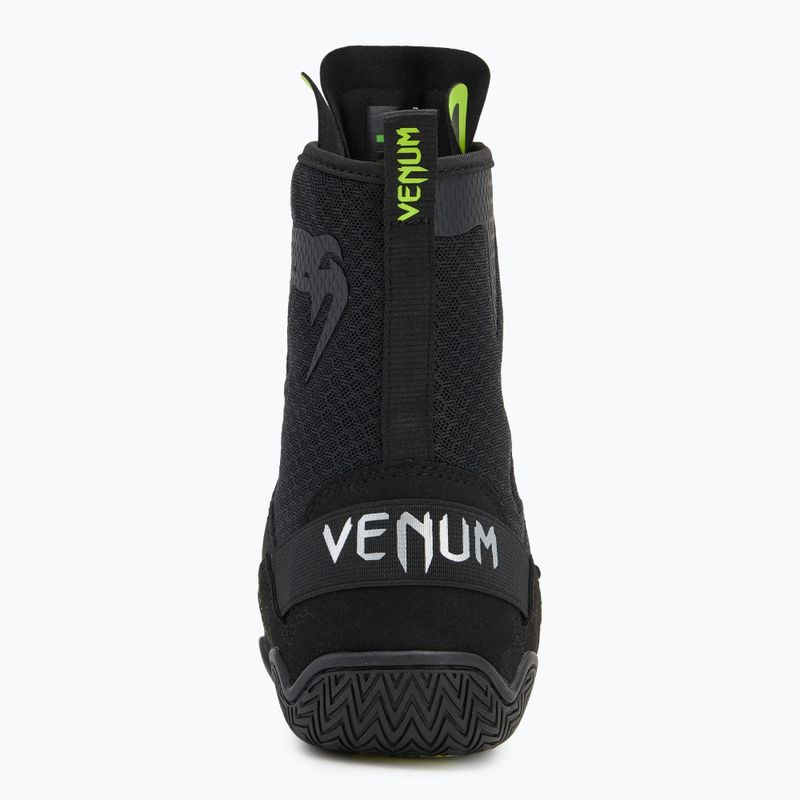 Venum Training Camp 4.0 Herren Boxschuhe schwarz/neugrün 6