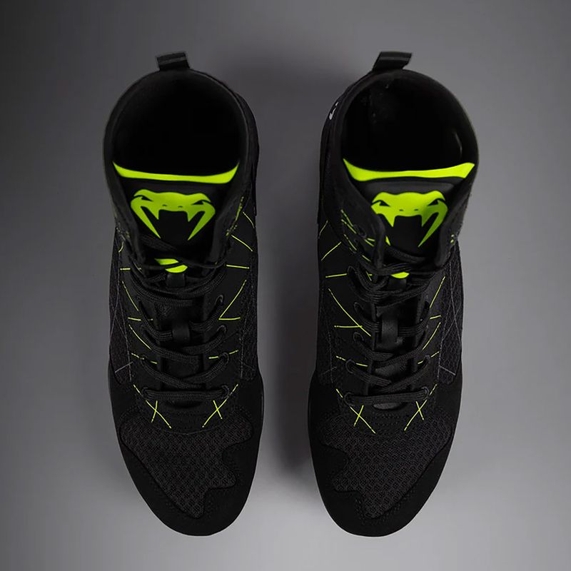 Venum Training Camp 4.0 Herren Boxschuhe schwarz/neugrün 12