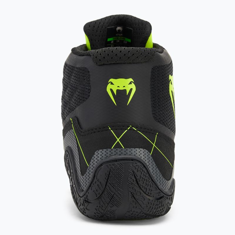 Venum Training Camp 4.0 Wrestling Boxstiefel schwarz/neo grün 6