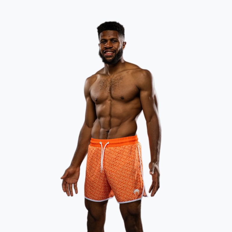 Herren Trainingsshorts Venum Echo Board orange sunset 2