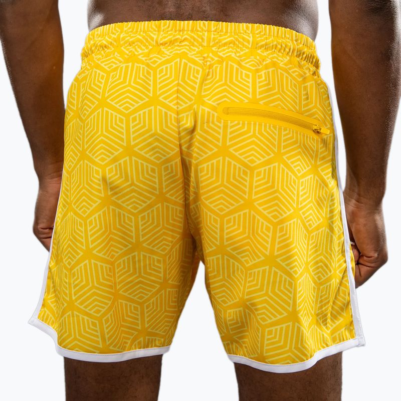 Herren Trainingsshorts Venum Octane Board leuchtendes Gelb 5