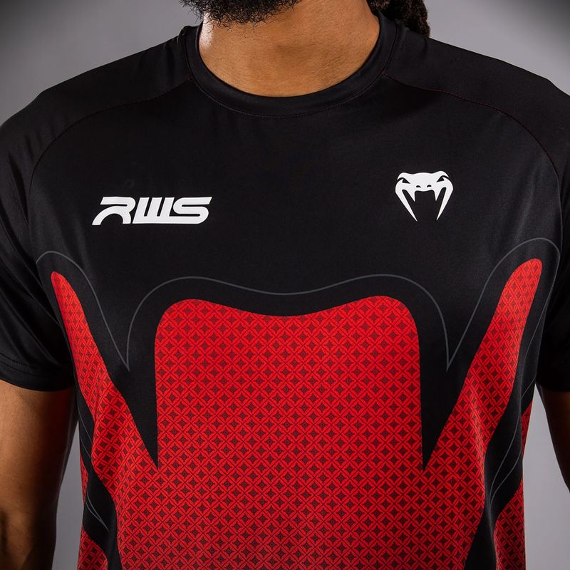Herren T-Shirt Venum x RWS 2.0 Dry-Tech black/red 5