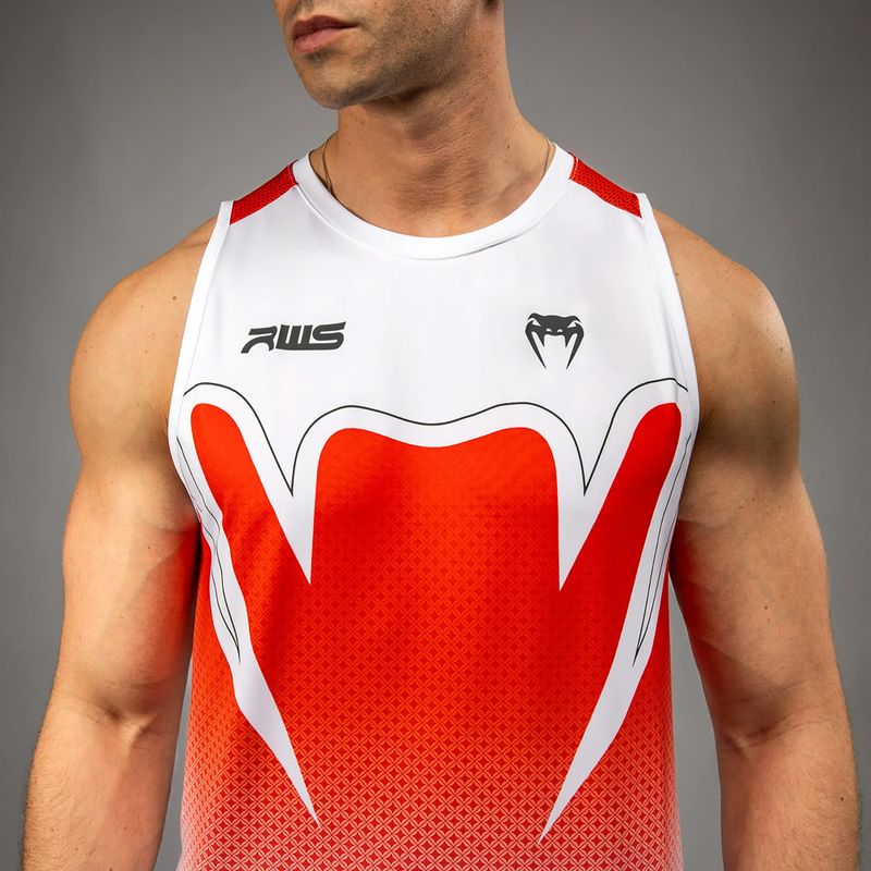 Herren-Tanktop Venum x RWS 2.0 Dry-Tech Tank Top white/red 5