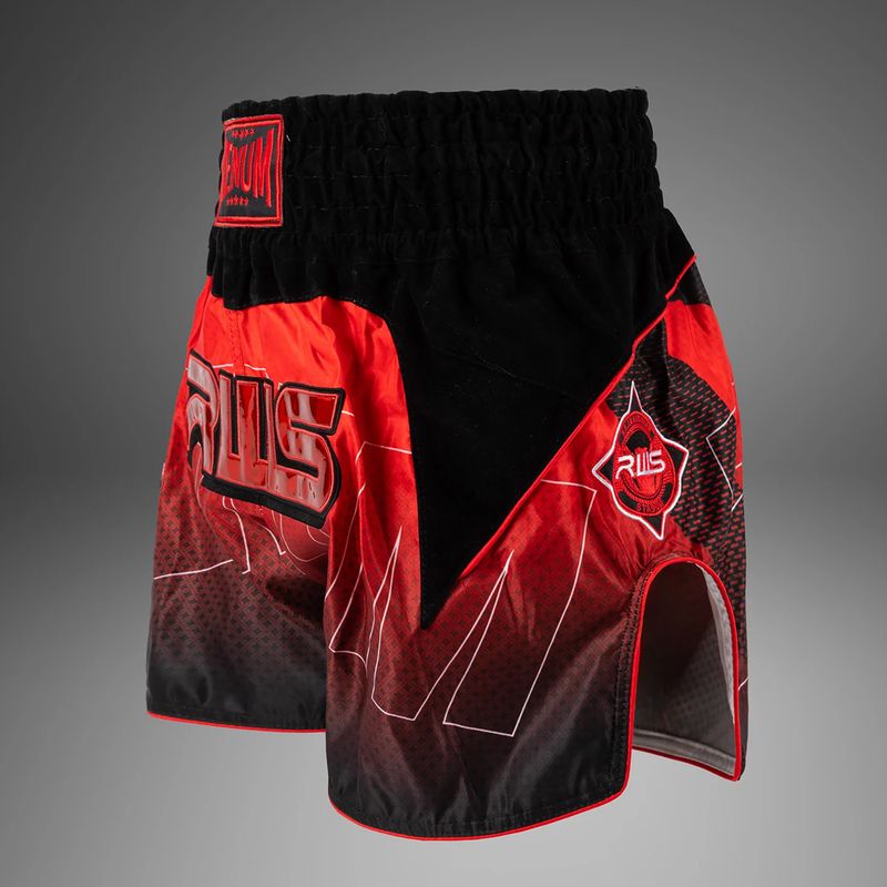Herren-Trainingsshorts Venum x RWS 2.0 Muay Thai black/red 2