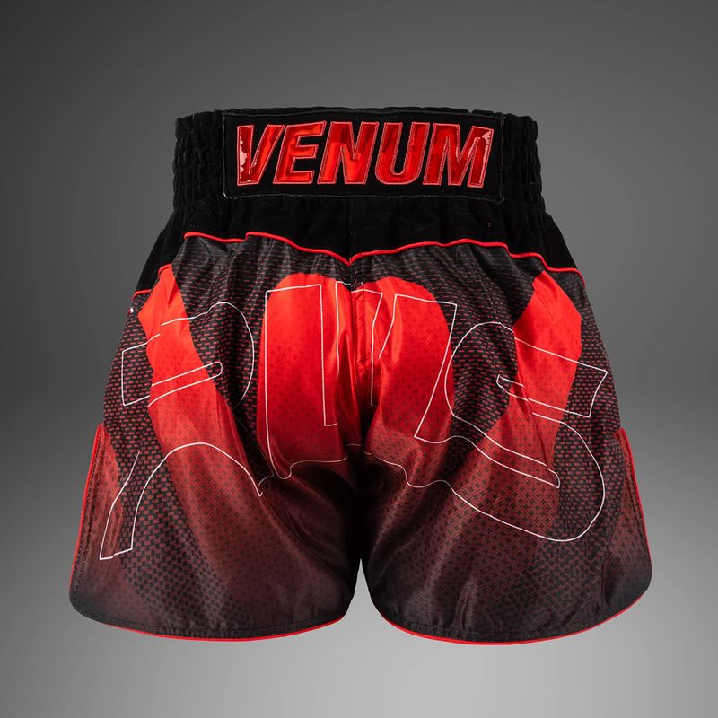 Herren-Trainingsshorts Venum x RWS 2.0 Muay Thai black/red 3