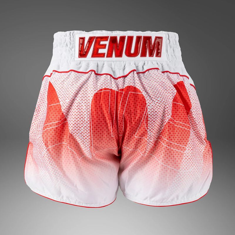 Herren Thaibox-Shorts Venum x RWS 2.0 Muay Thai white/red 2