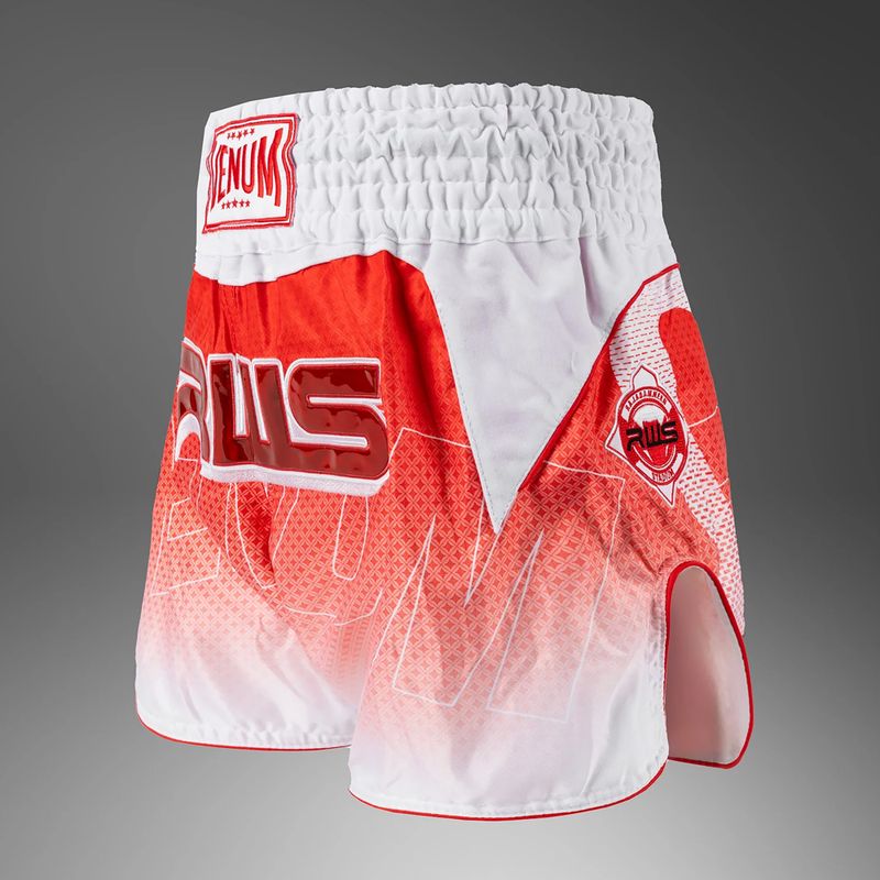 Herren Thaibox-Shorts Venum x RWS 2.0 Muay Thai white/red 3