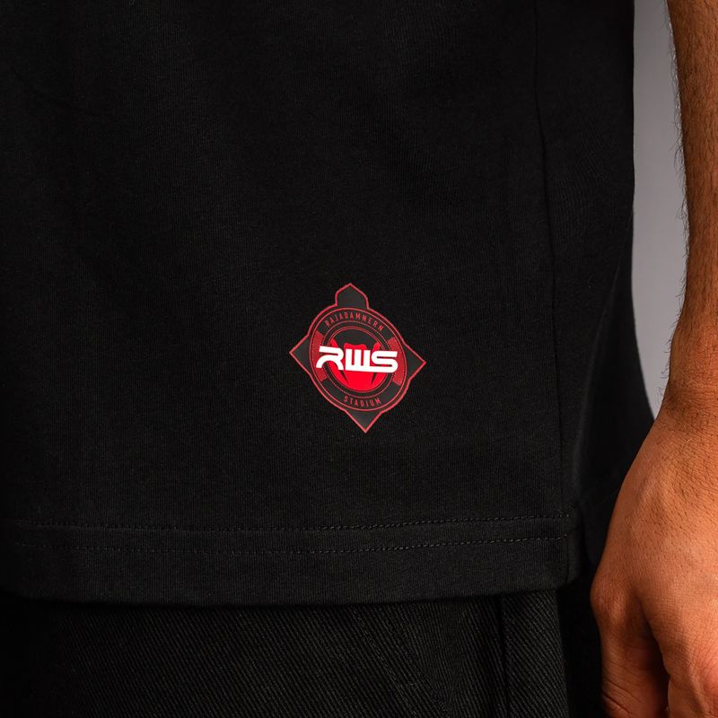 Herren-T-Shirt Venum x RWS 2.0 black/red 6