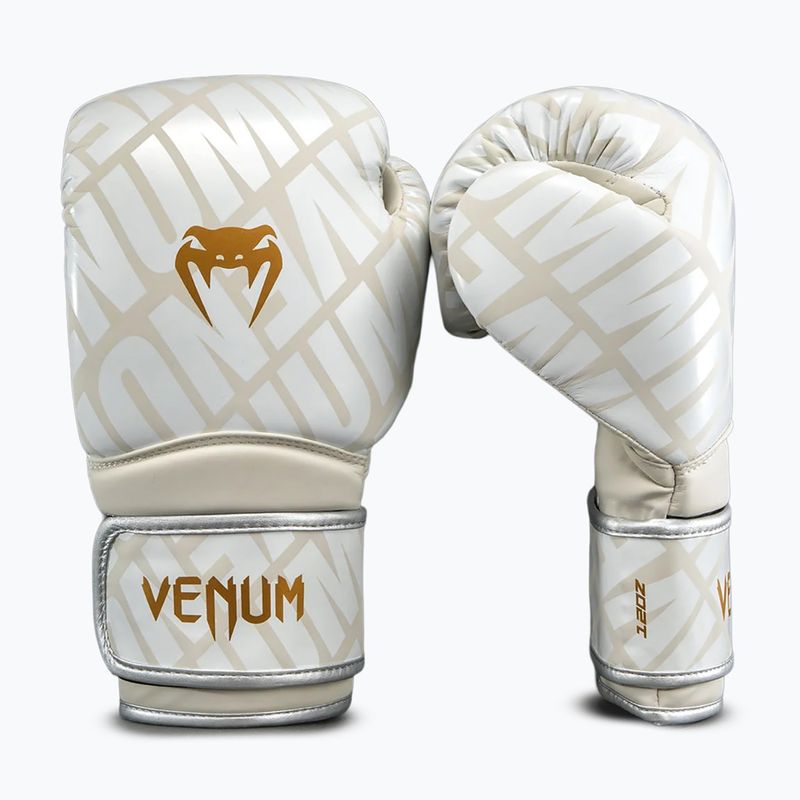 Boxhandschuhe Venum Contender 1.5XT Boxing hellbeige/weiß creme