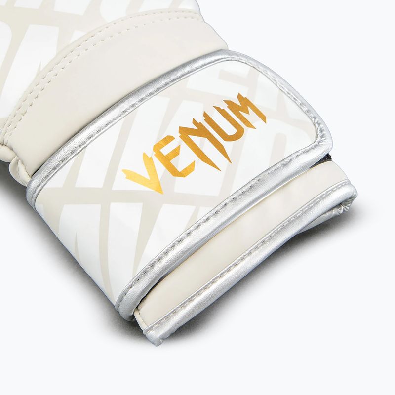 Boxhandschuhe Venum Contender 1.5XT Boxing light beige/white cream 3