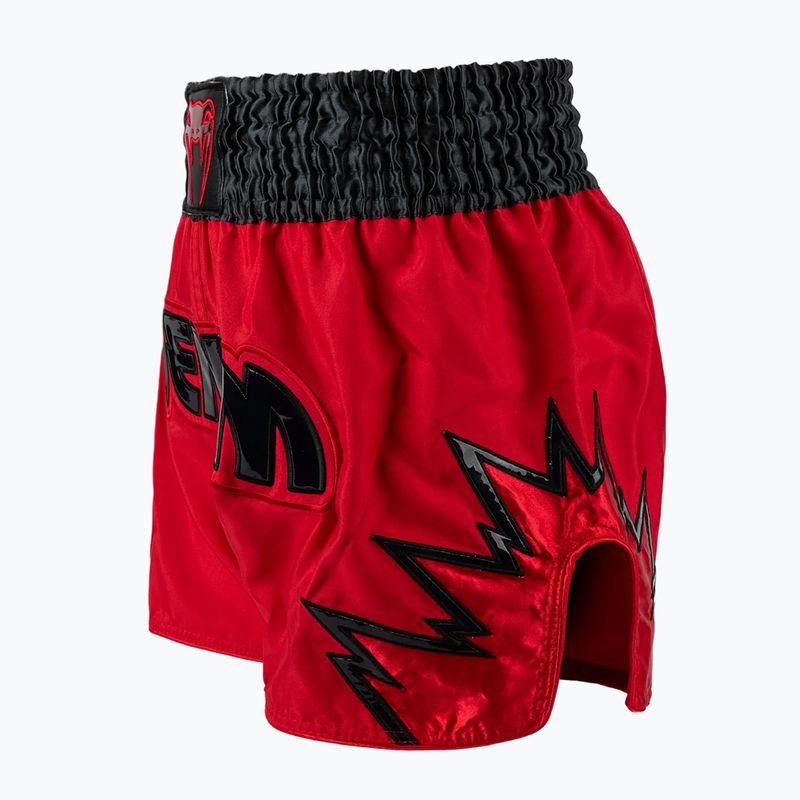 Herren-Trainingsshorts Venum Inferno Muay Thai red/charcoal grey/black 3