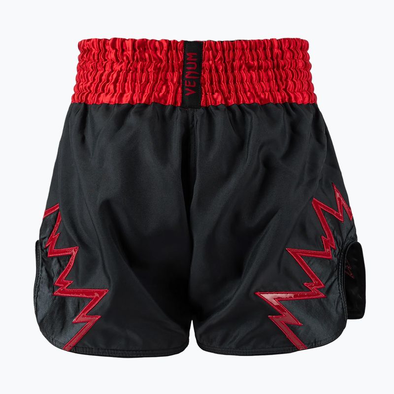 Herren-Trainingsshorts Venum Inferno Muay Thai charcoal grey/red 2