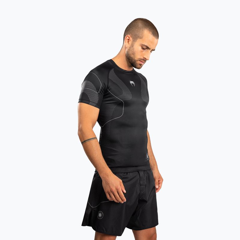 Herren-Rashguard Venum Nexus black/silver 4