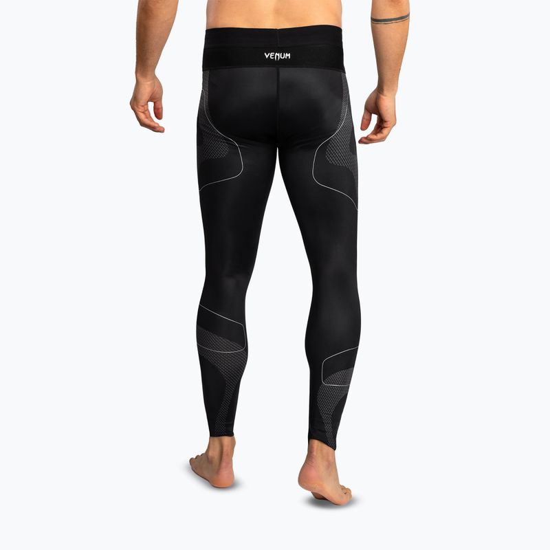 Herren Trainingsleggings Venum Nexus Spats black/silver 3