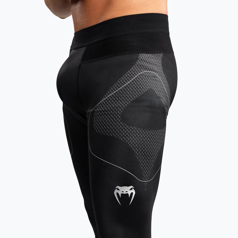 Herren Trainingsleggings Venum Nexus Spats black/silver 6