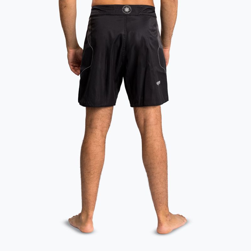 Herren Trainingsshorts Venum Nexus Fight black/silver 2