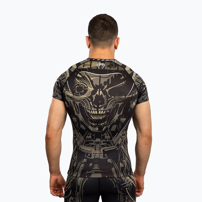 Herren Rashguard Venum Invander black/sand 2