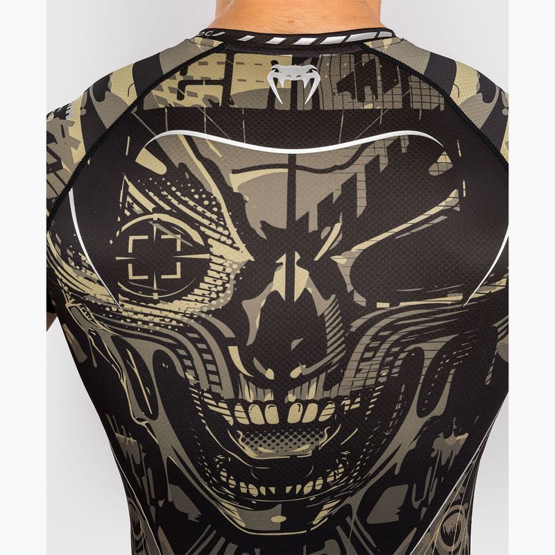 Herren Rashguard Venum Invander black/sand 7