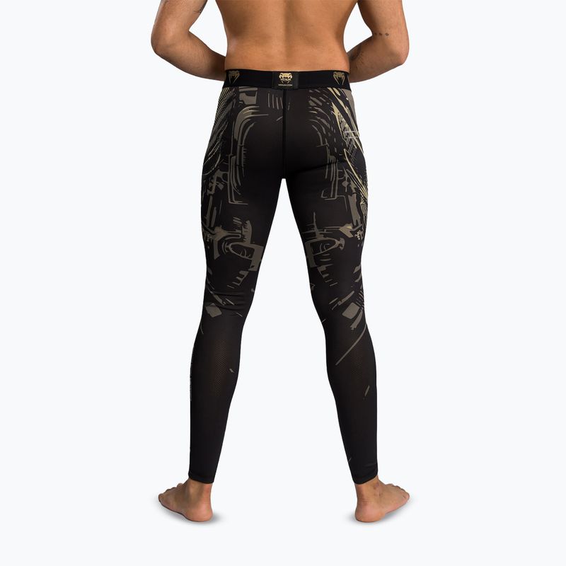 Herren Trainingsleggings Venum Invader Spats black/sand 3