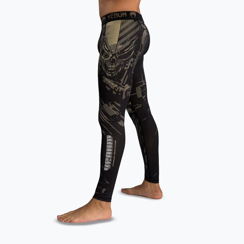 Herren Trainingsleggings Venum Invader Spats black/sand 4