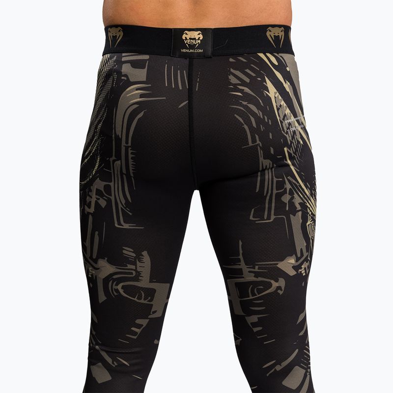 Herren Trainingsleggings Venum Invader Spats black/sand 7
