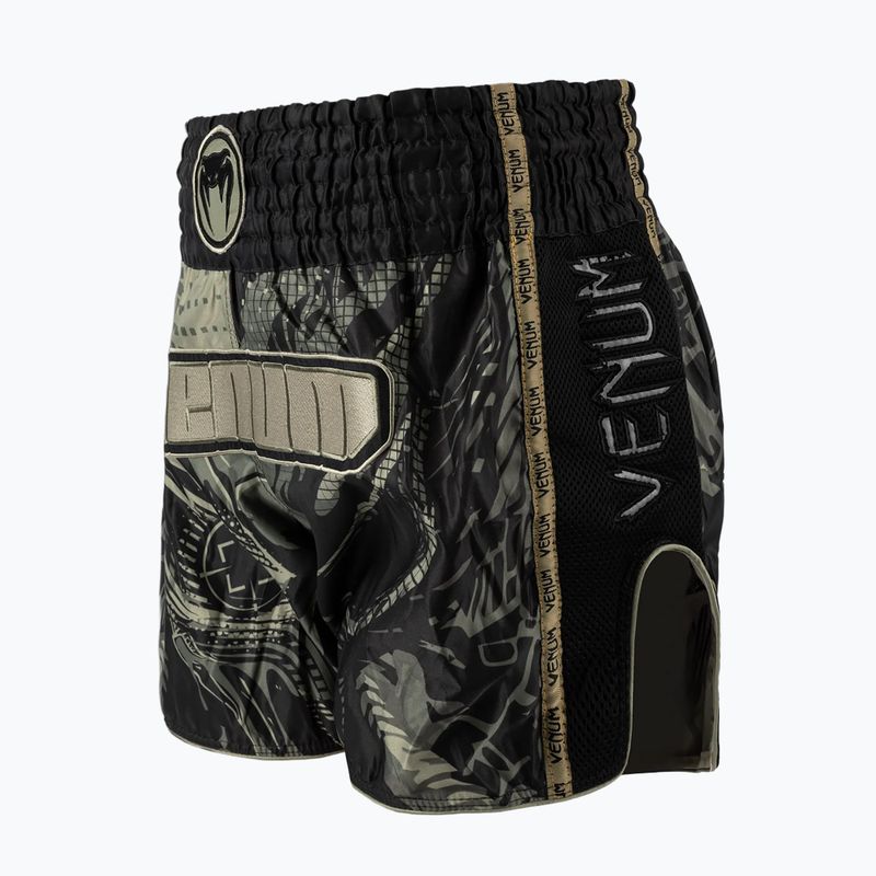 Herren-Trainingsshorts Venum Invader Muay Thai black/sand 3