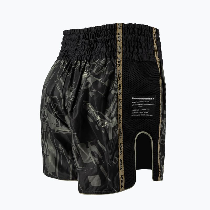 Herren-Trainingsshorts Venum Invader Muay Thai black/sand 4