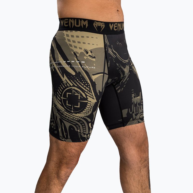 Herren-Trainingsshorts Venum Invander Vale Tudo black/sand 8