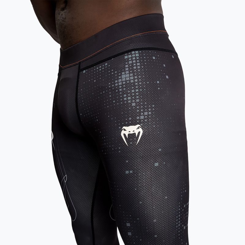 Herren Trainingsleggings Venum Eclipse Spats black/ivory 6