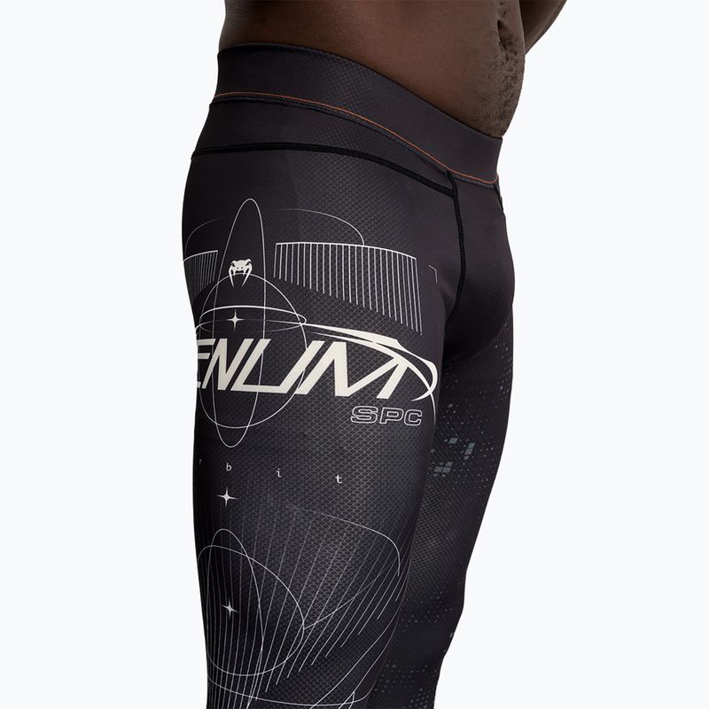 Herren Trainingsleggings Venum Eclipse Spats black/ivory 7
