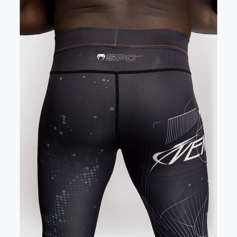 Herren Trainingsleggings Venum Eclipse Spats black/ivory 8