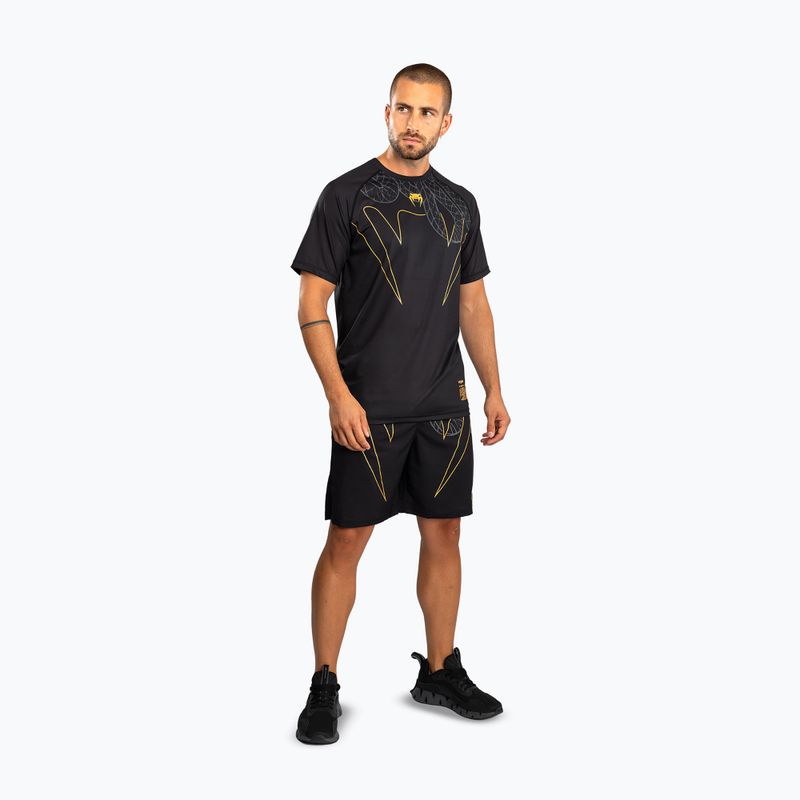 Herren-Trainingsshirt Venum Serpenti Dry Tech black/silver/gold 2